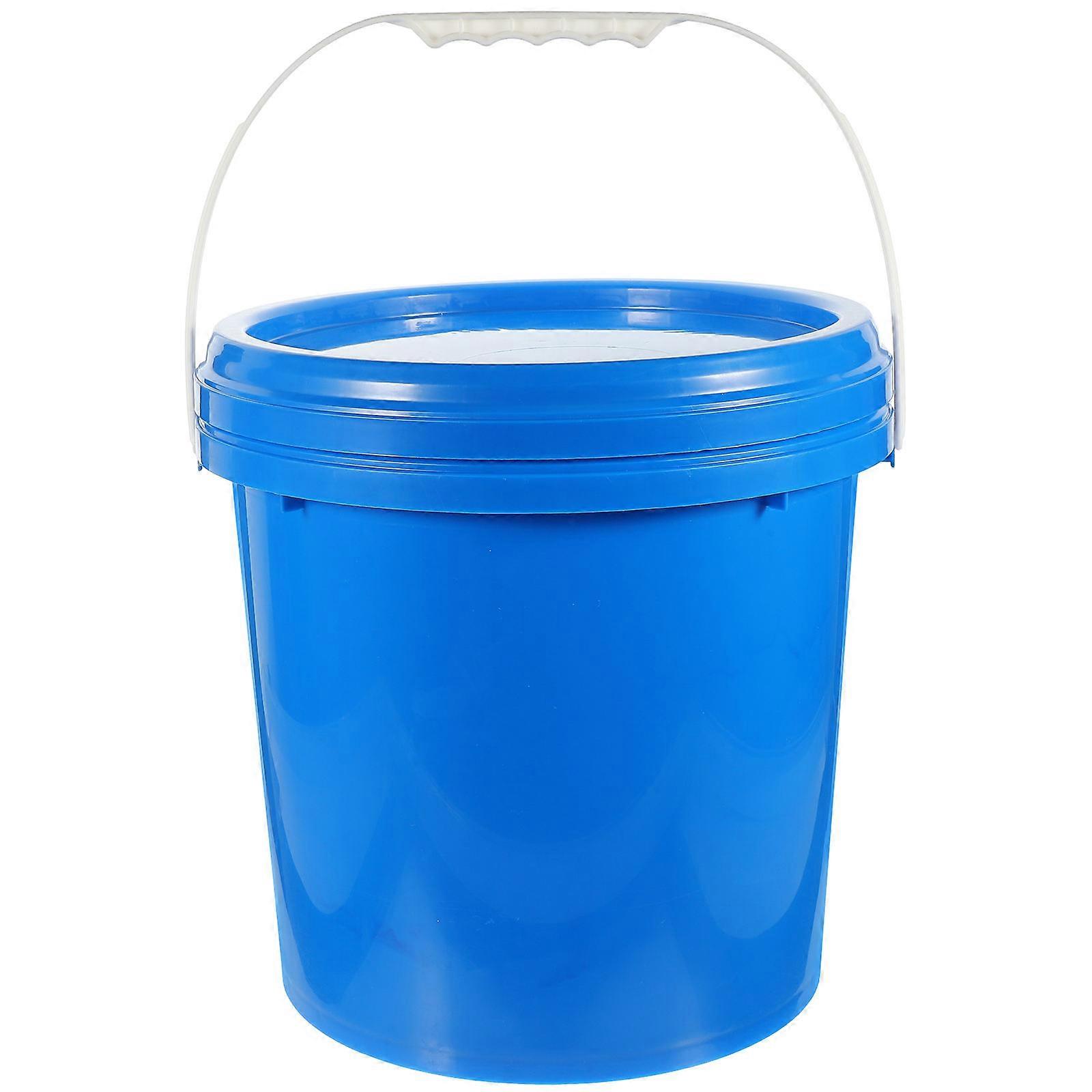 Paint Storage Bucket with Lid, Durable Handheld Container for Outdoor Use, Food Grade HDPE, Drop Resistant for Paint Packaging and Daily Storage