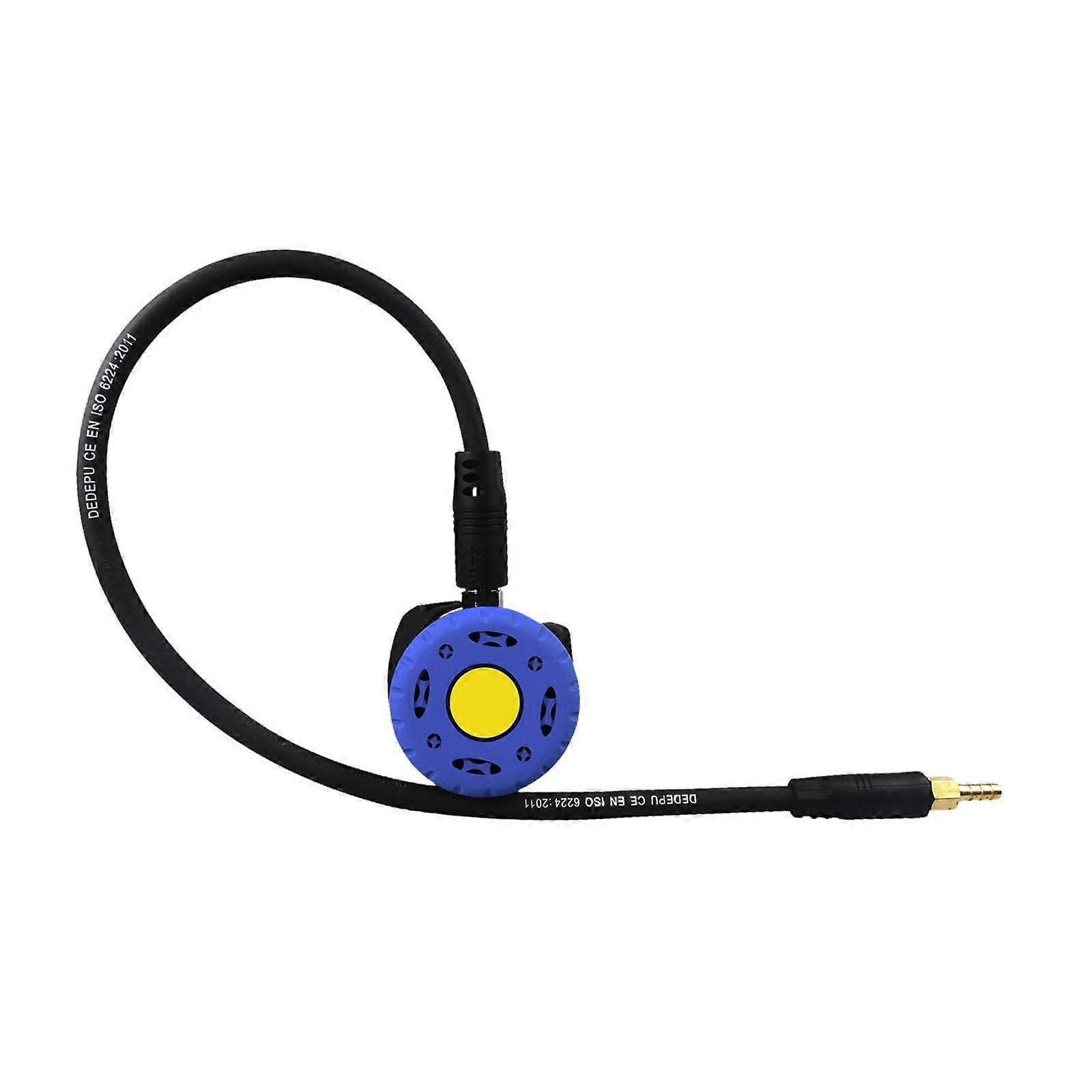 Diving equipment, second stage regulator, mouthpiece for diving activities, accessories, light, universal fit blue Ref: 5721