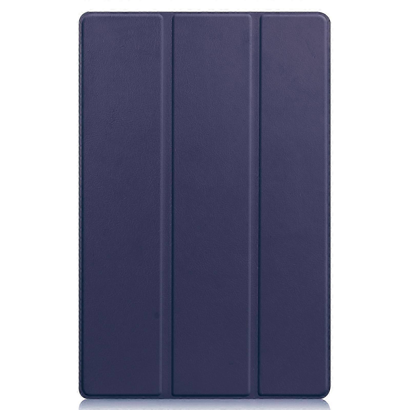 For Lenovo Tab P11 (TB-J606F) Leather Case Dark Blue