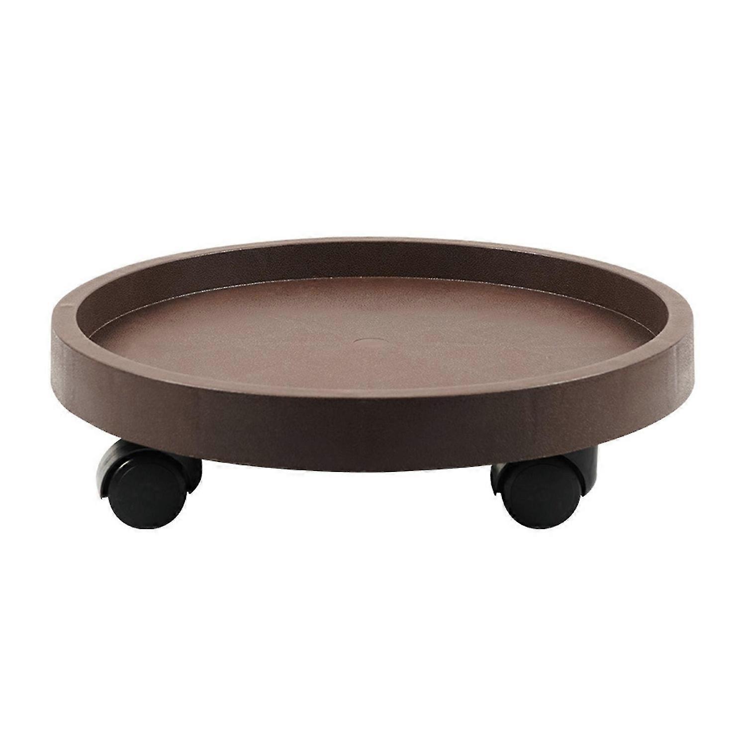 Simple Planter Tray with Rolling Wheels Stonger Load Capacity Plant Stand for Most Type Plant Pot