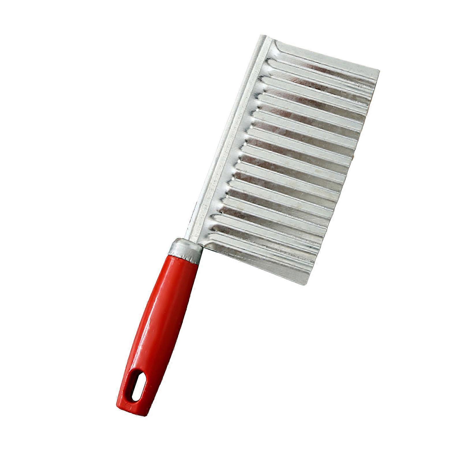 Wavy Potato Cutter, Cutting Tool, Stainless Steel Wavy Knives, Rustproof, Easy to Clean, for Kitchen