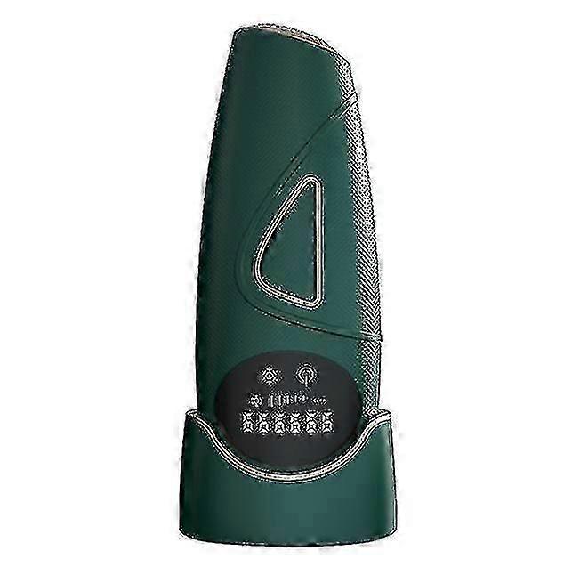 Pulslysepilator, 999999 blink, 2 tilstande 6 Energiniveauer Elektrisk epilator til mænd/kvinder (grøn