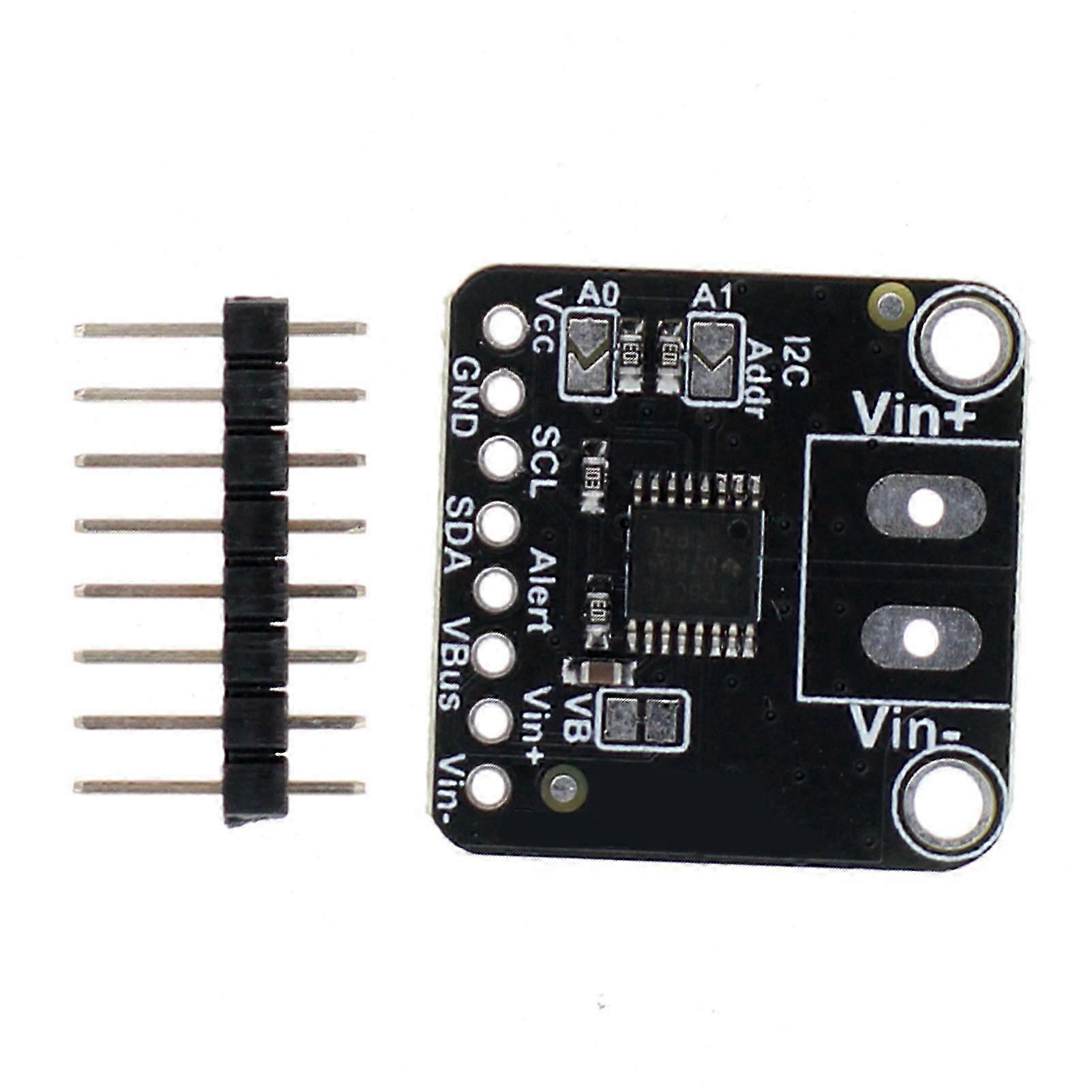 High or Low Side Voltage and Current Monitoring Sensor Detection Board for Power Applications, Maximum DC36V 15A Compatibility