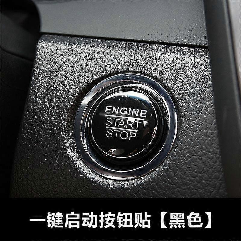 Automotive Interior Stickers New Aluminium Alloy Engine Button Cover Ring Trim Suitable for a Specific Brand 2018 Car Styling Accessories