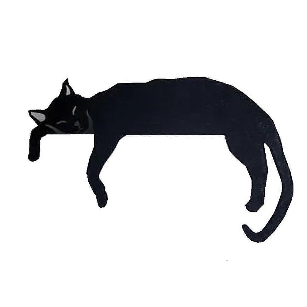 金属製のかわいい猫のドアフレーム猫のドアフレームコーナーの装飾家の家具のドアの装飾サインD