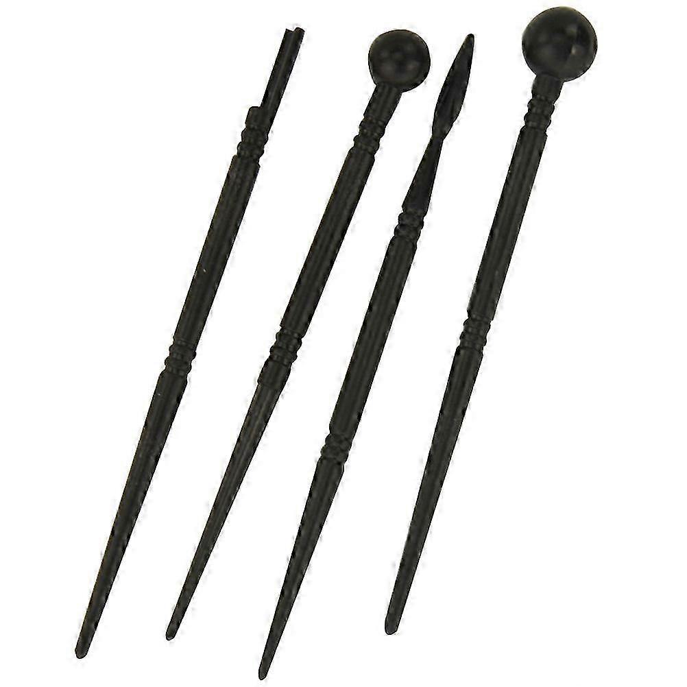 4Pcs Reusable Clay Tools Professional Carving Modeling Tool Set Pottery Tool Kit
