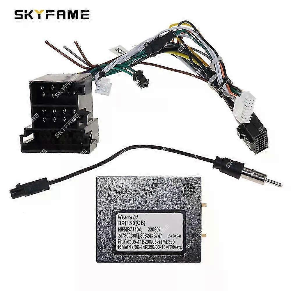 Applies To Car Wiring Harness Adapter Canbus Box Decoder For Benz B200 W169 W245 Viano Vito W639 Sprinter W906 A/b
