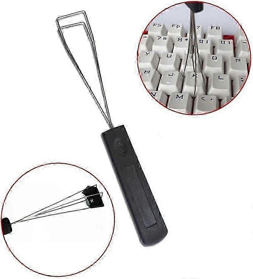 Stainless Steel Keycap Puller - Essential Mechanical Keyboard Maintenance Tool