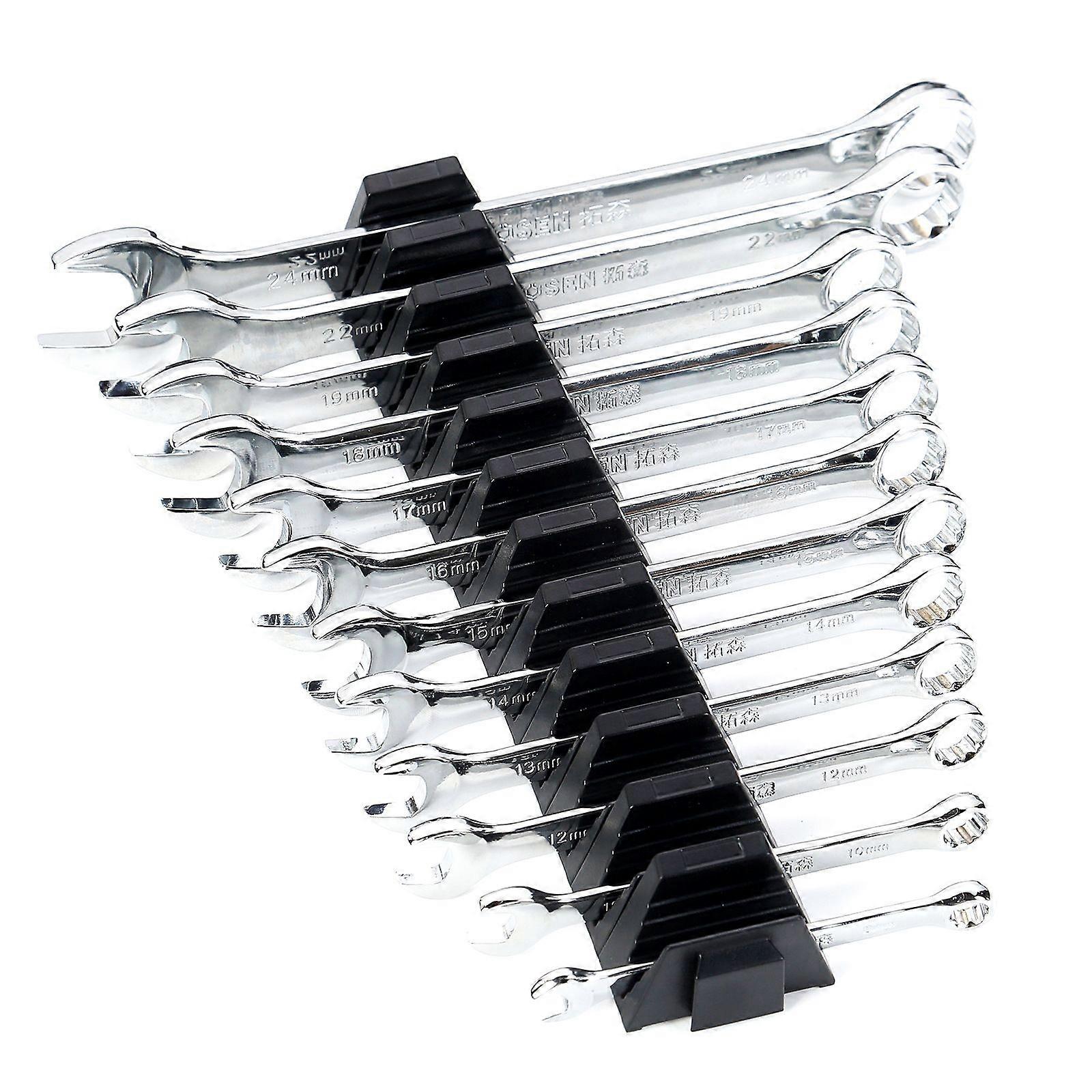 Magnetic Wrench Organizer: Modular Wrench Storage Rack Heavy Duty Tools Management Holder For Tool Box Drawer