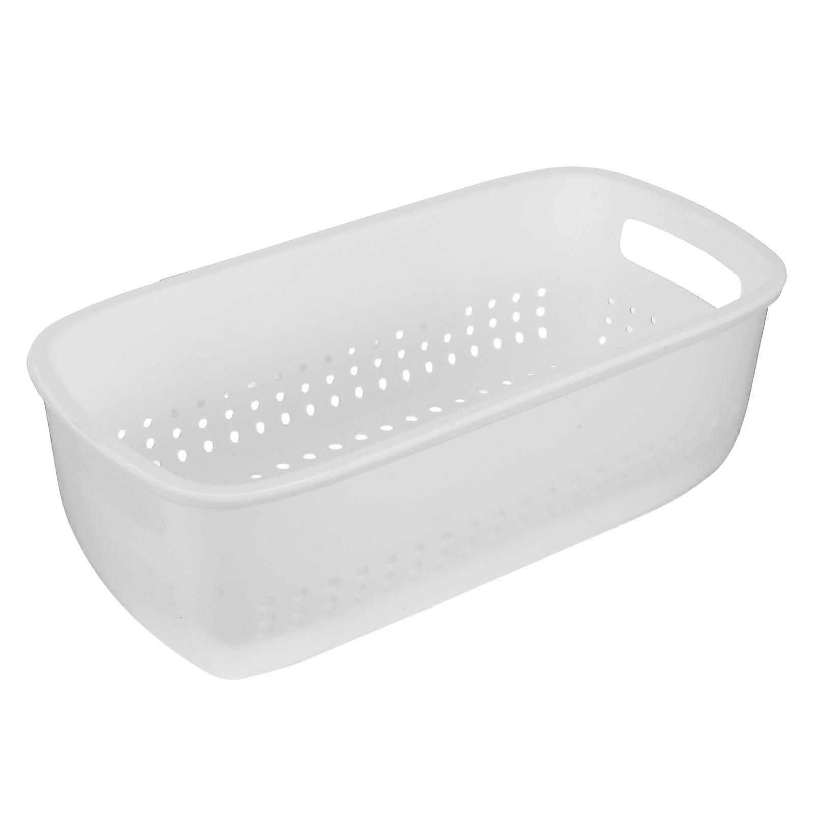 Modern Double-layer Fruit and Veg Basket with Easy-to-clean Detachable Inner Compartment