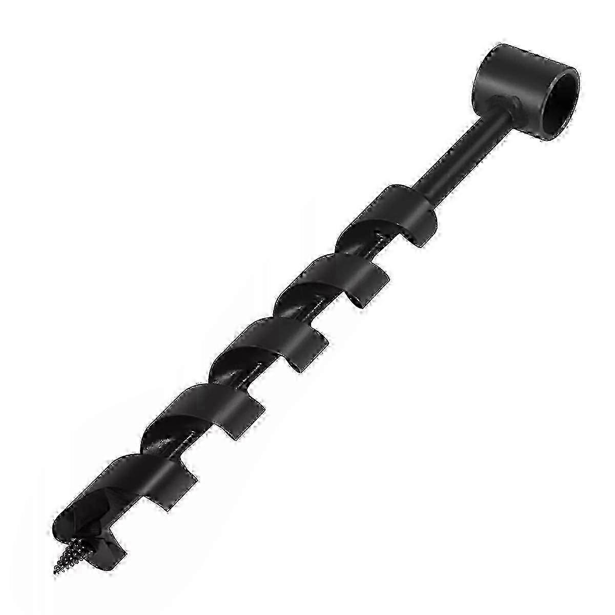 1 Inch Hand Auger Wrench 1 X 12inch Manual Hole Eye Wood Auger Drill Bit for Camping and Survival Tool