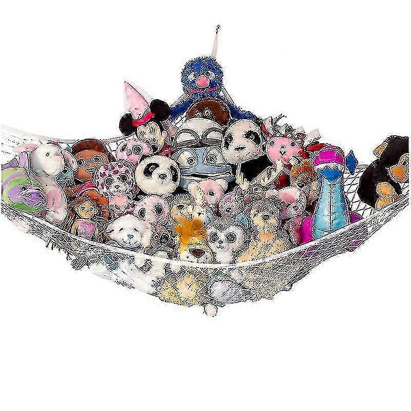 Stuffed Animal Storage Hammock Net for Bedroom