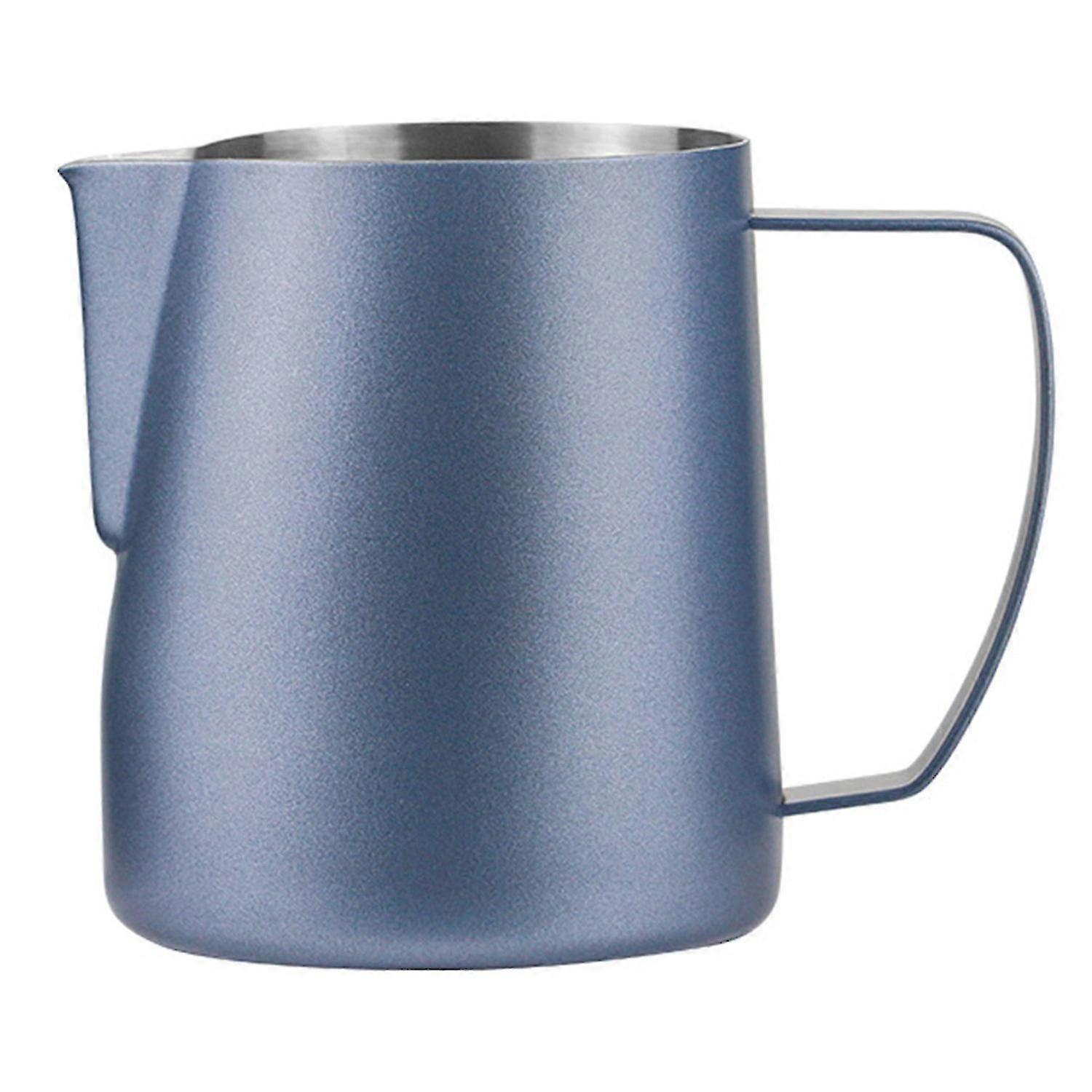 450ML Coffee Steaming Pitcher with Ergonomic Handle for Milk Frothing, Stainless Steel