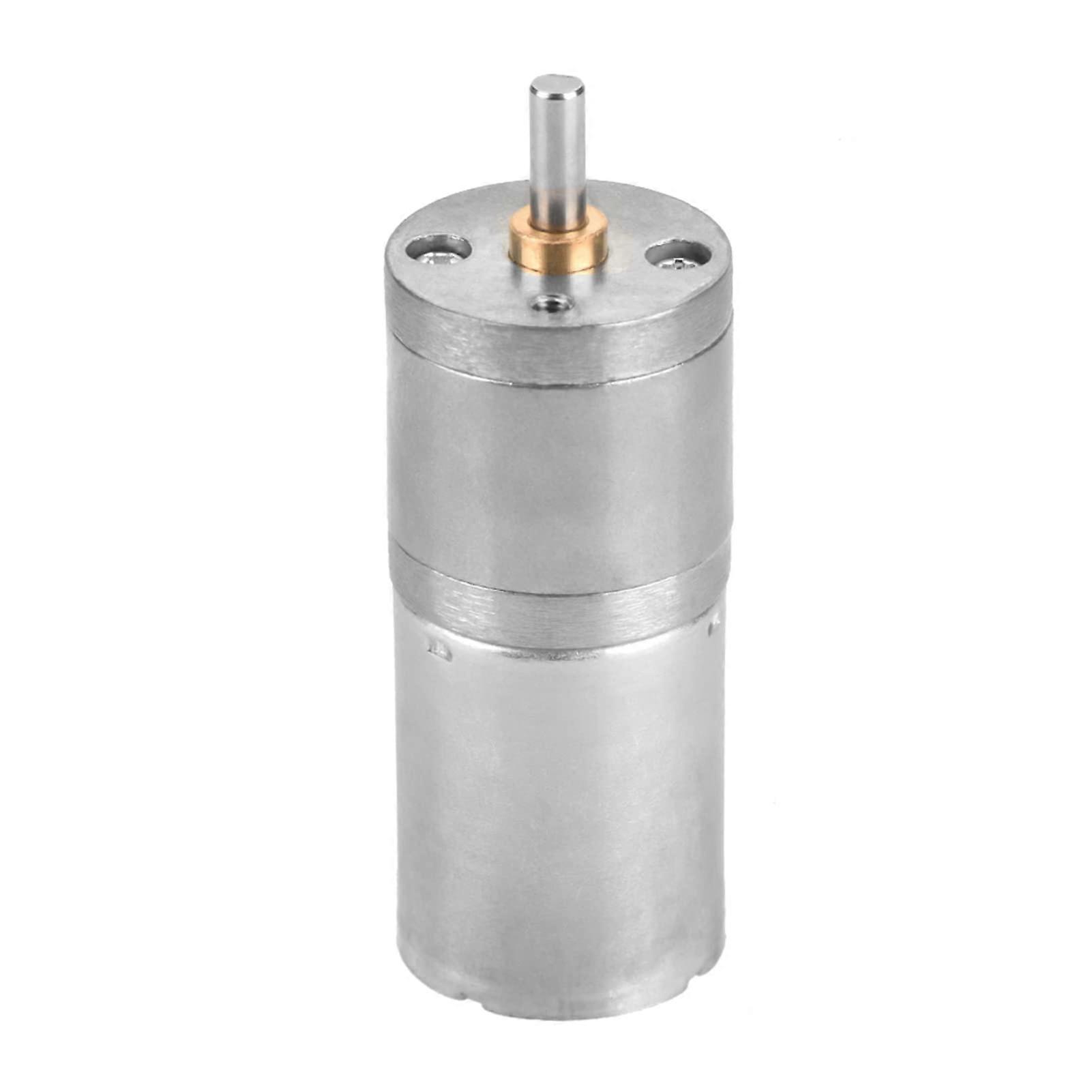 DC Metal Gear Motor 12 V 25-370 Low Speed 10 RPM for Electronic Locking and Robot Monitoring Devices