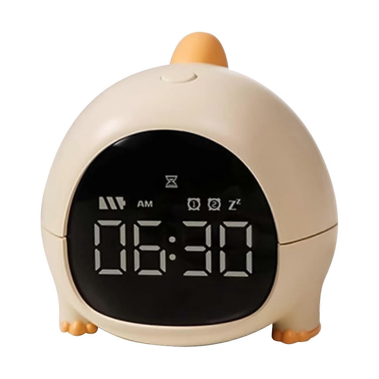 Dinosaur Clock Kids Alarm Clock With LED Display Digital Bedside Timepiece For Bedroom And Sleep Training Decor