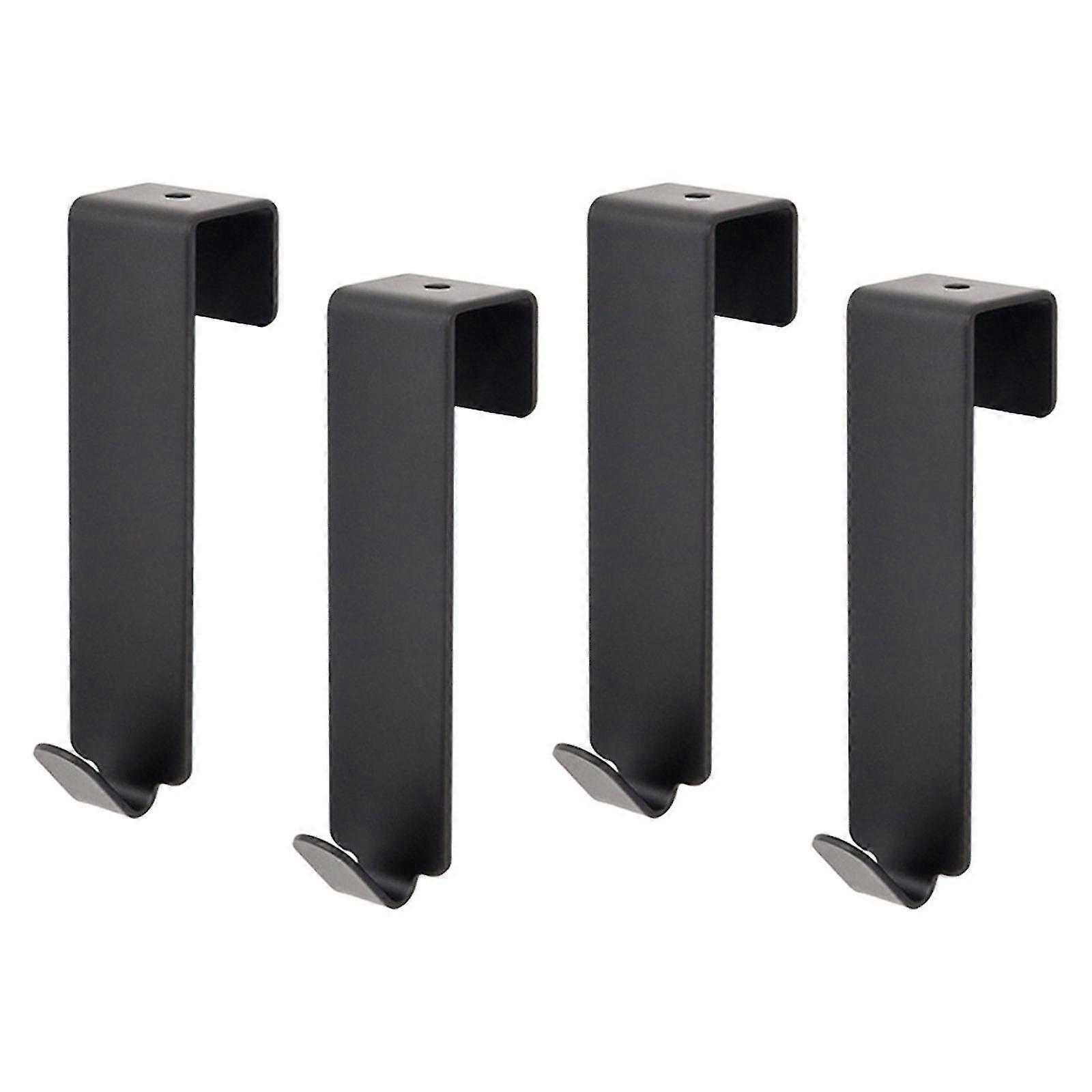 4 Pieces Door Over Hanger Holder Hooks for Closet Organization, Modern Home Decor Hooks Suitable for Coats, Cupboard, and Robes