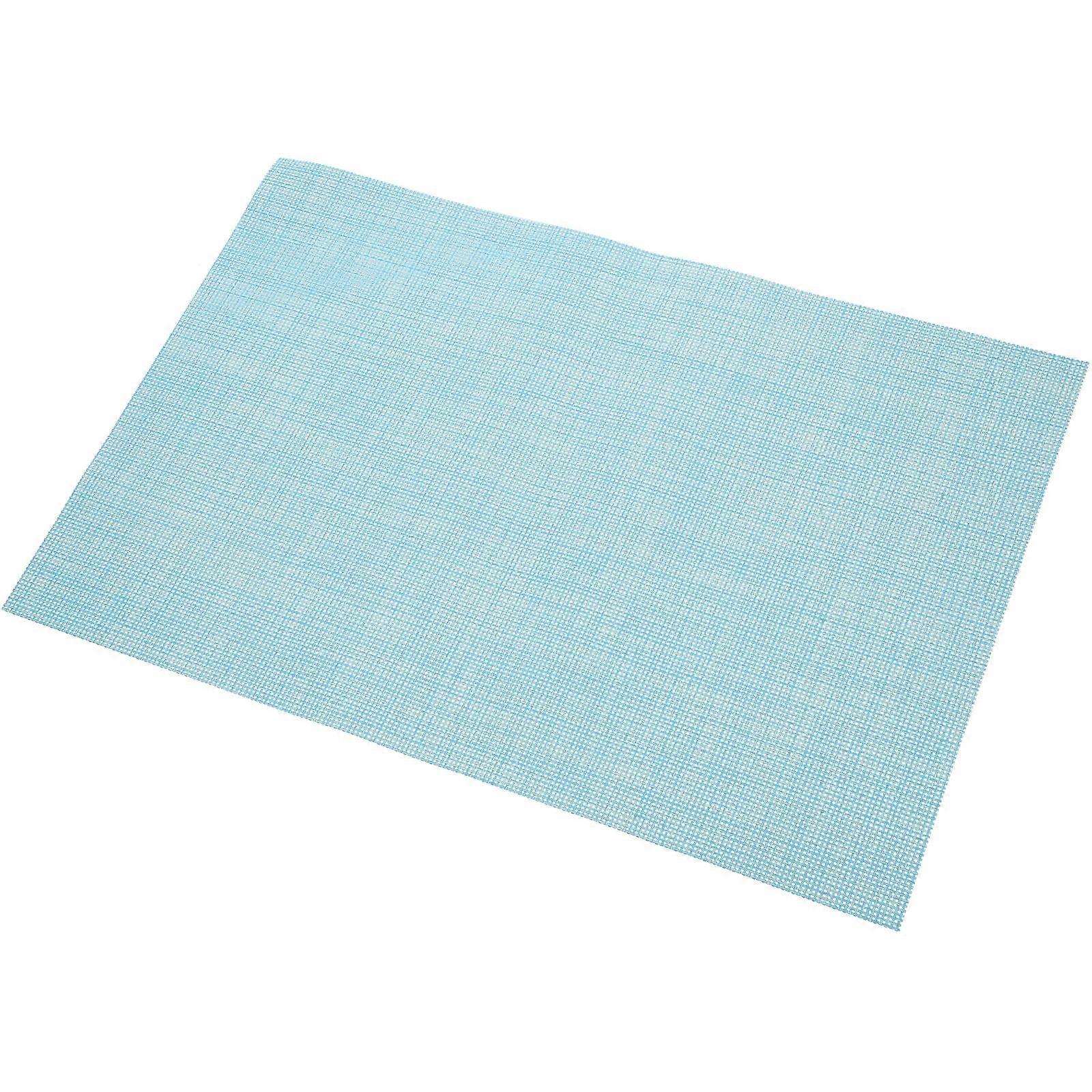 Heat Resistant Vinyl Place Mats Set of 4 Non Slip Table Mats for Indoor Outdoor Dining Elegant European Design