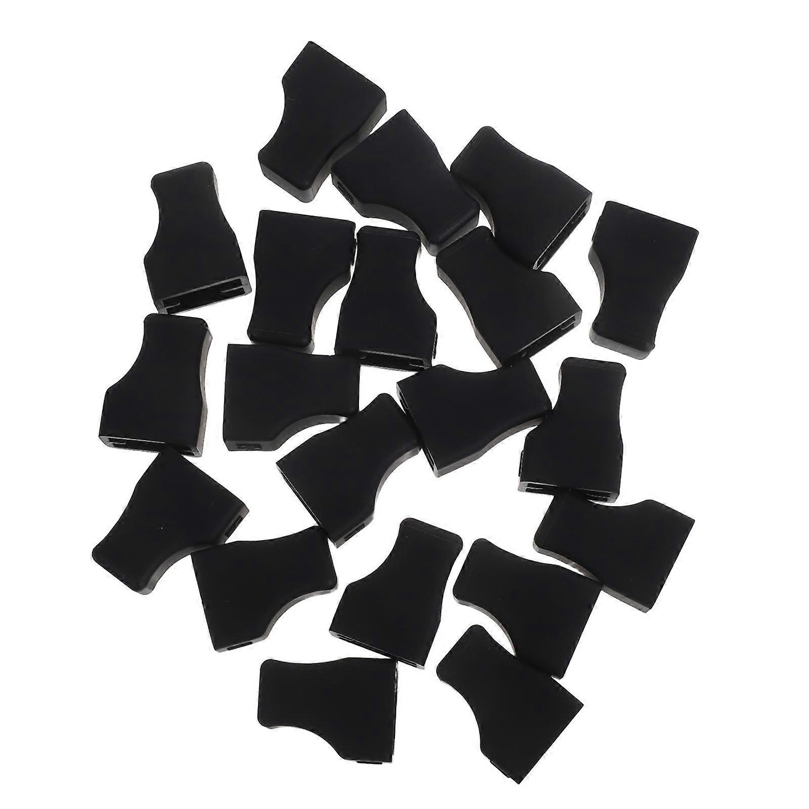 20pcs Silicone Syrup Pump Seal Caps Black Leakage Stopper for Syrup Dispenser Covers for Coffee Bars Easy Clean Secure Fit