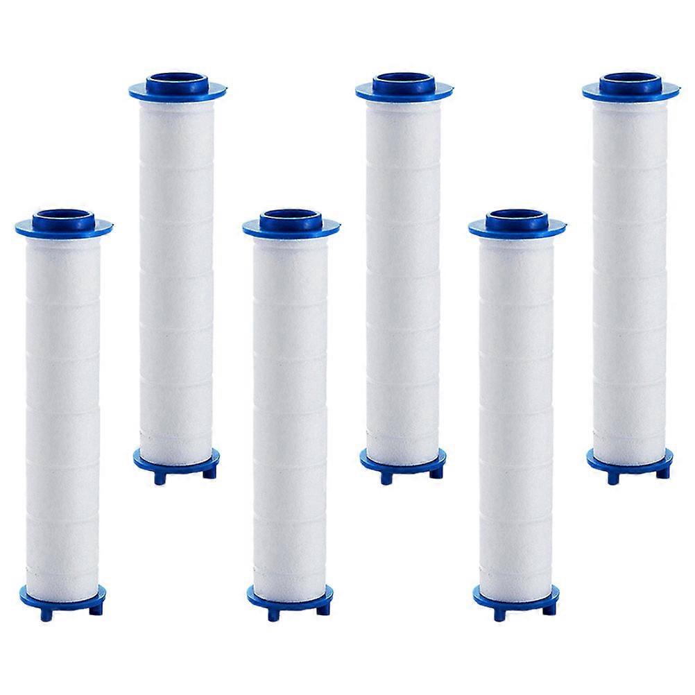 Replacement Shower Filter Softening Filter Cotton Set Families Bathroom Use 6Pcs