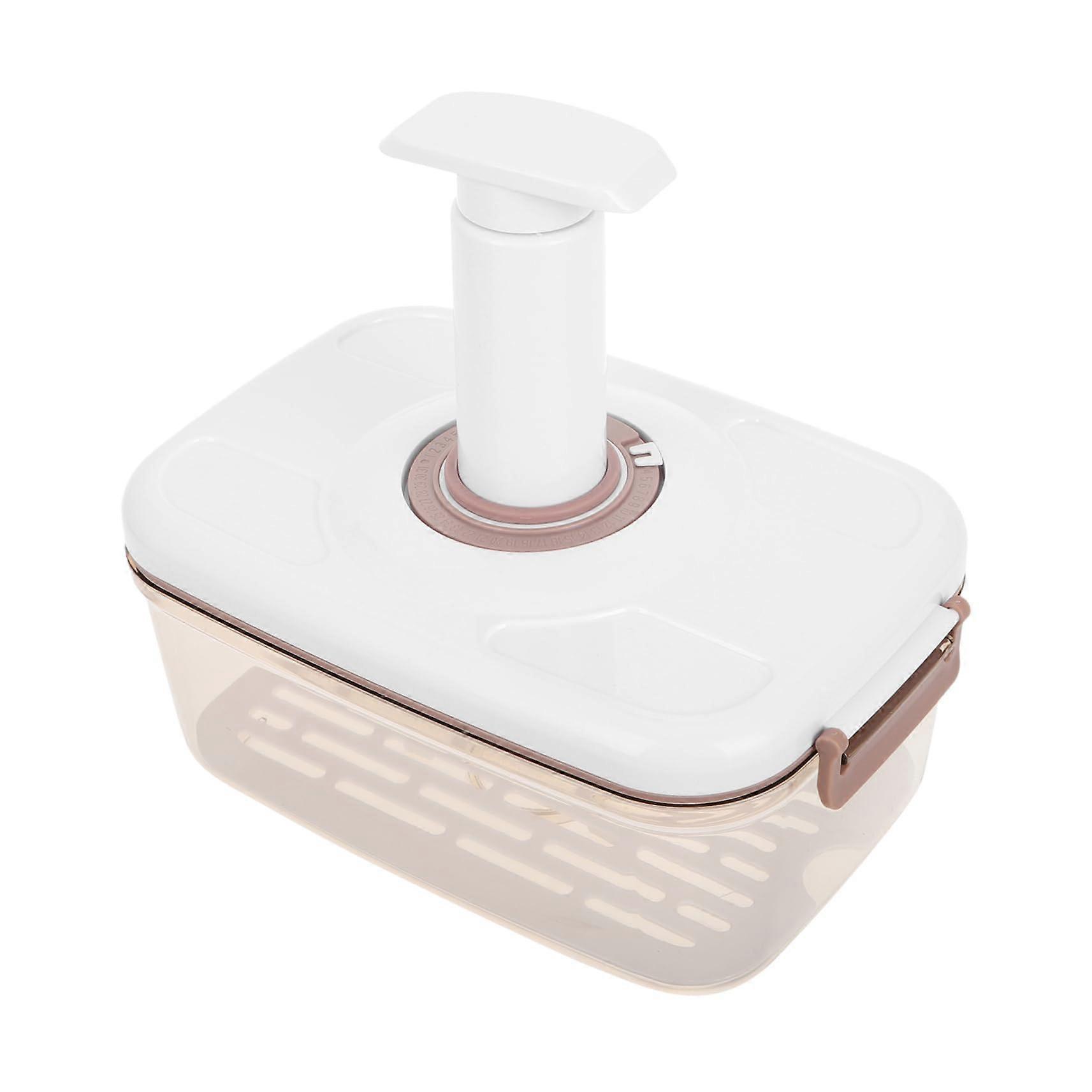 Vacuum Storage Box 1 Set Vacuum Sealing Container Bread Storage Container Vacuum Container Vacuum Sealed Container