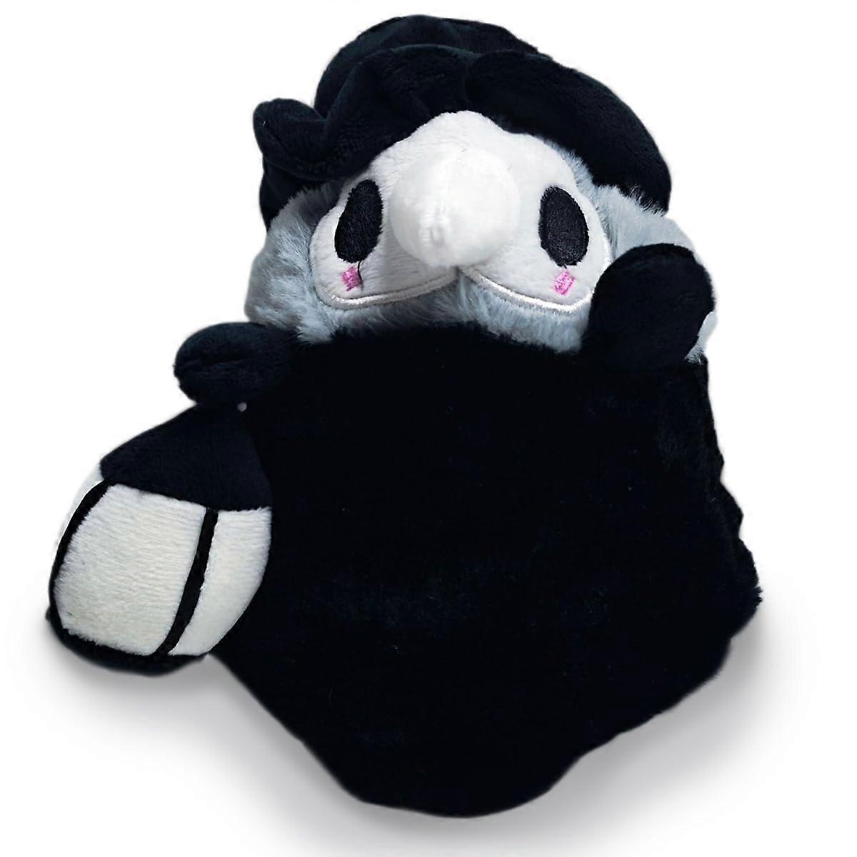 Plague Doctor Plush Toy 20 Cm Size Soft Fluffy Plush Cushion Scary Cute Halloween Props