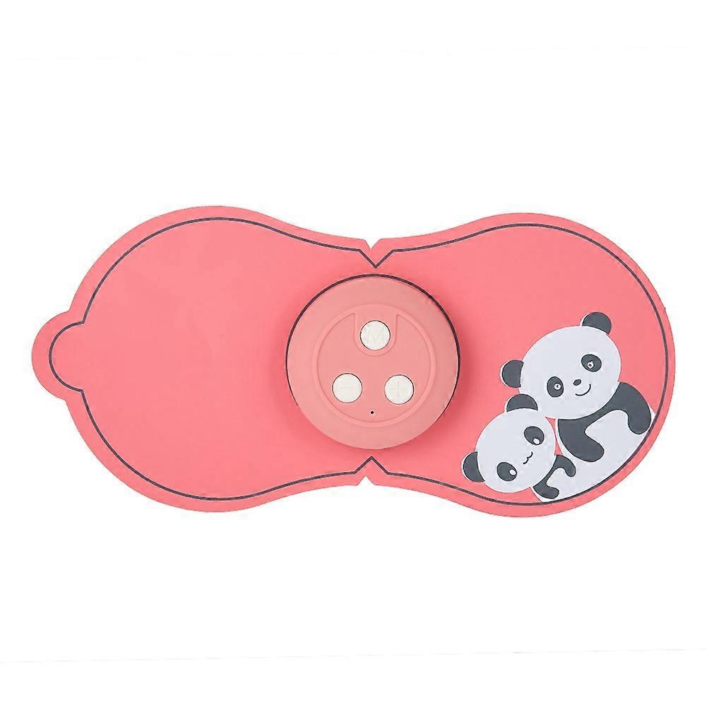 Mini Cervical Massager Multi functional Rechargeable Pulse Shoulder Neck Back Massager Pink