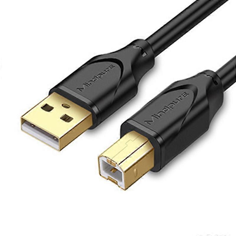 INF USB Printer Cable with Plated Power Supply High Quality Connection for Printer
