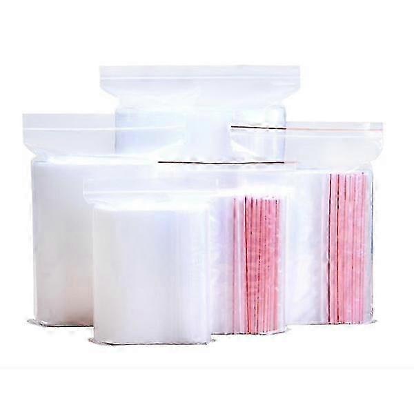 100 Ziplock Bags, Suitable for Various Uses, 70*100mm