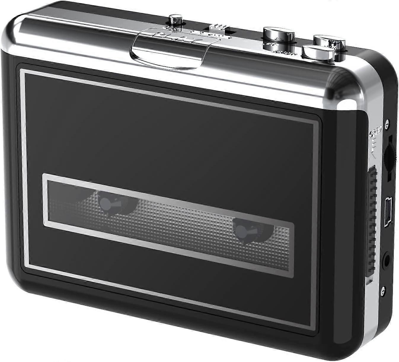 Portable Design Easy to useLightweight and compact Walkman. play and transfer your cassette tapes anywhere.