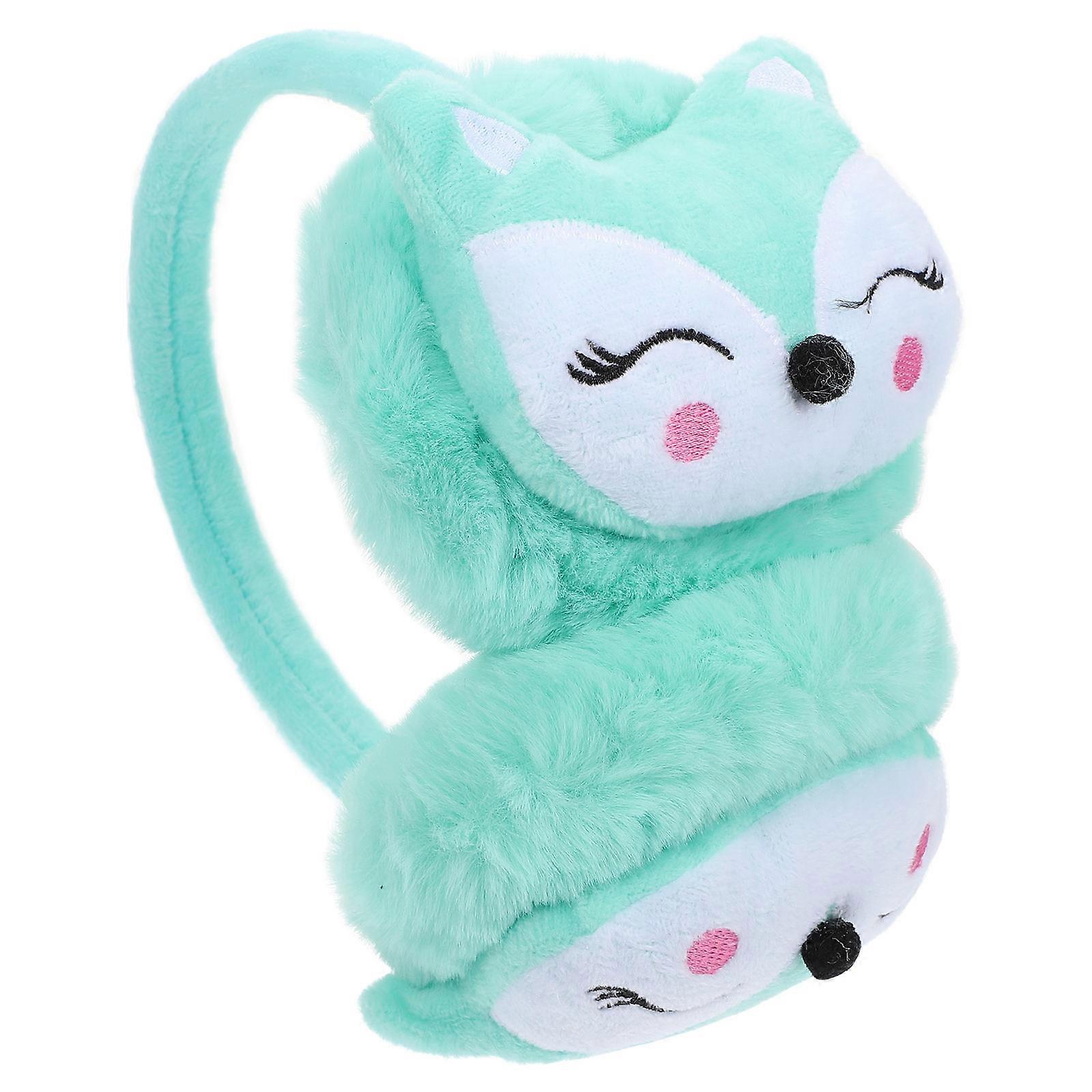 Cartoon Earmuff Winter Thermal Ear Protector Soft Fluffy Warm Design for Cold Weather Durable Unisex