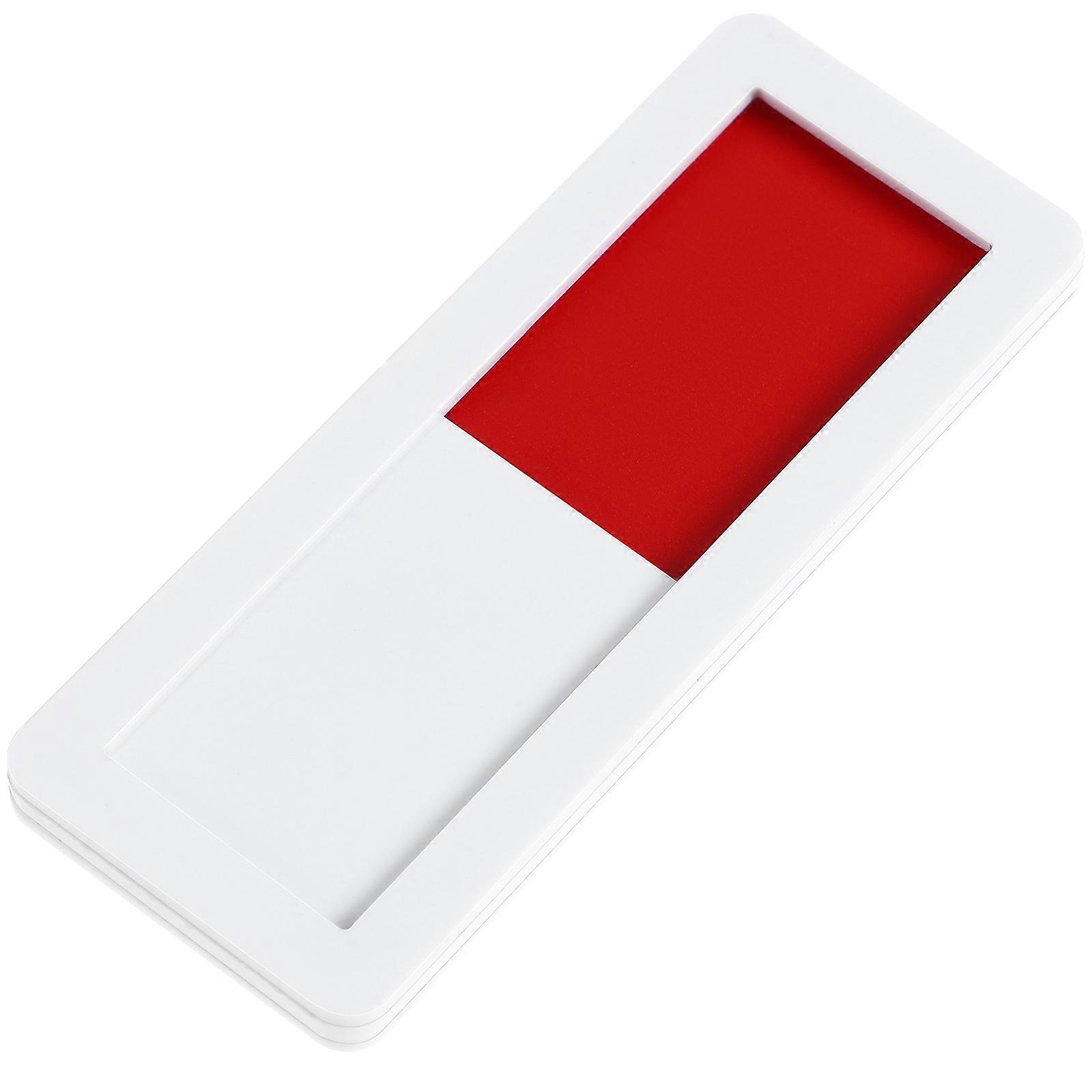 FRCOLOR Open Closed Slider Privacy Sign Blank Self Adhesive Indicator Sign for Office Door