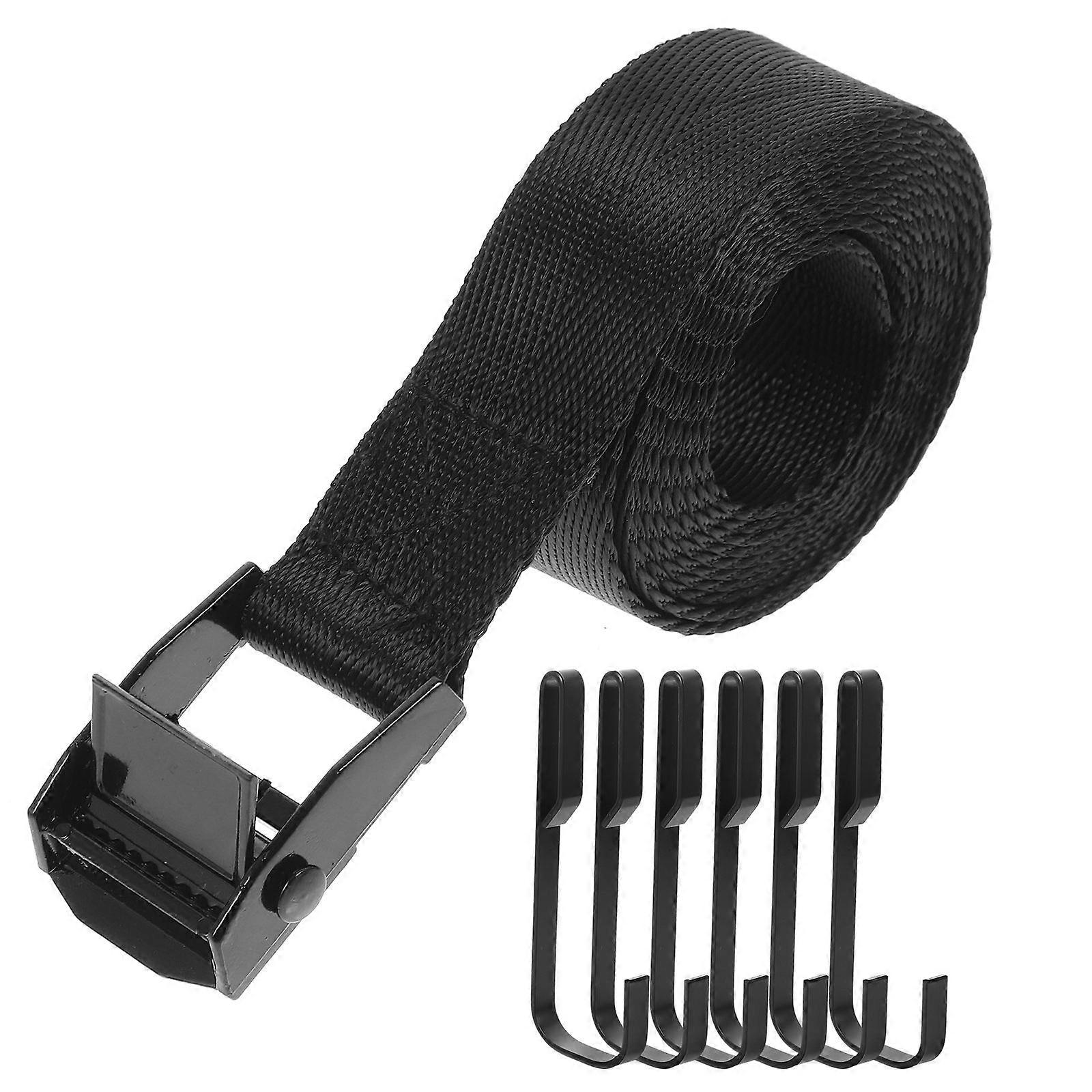 Black Tree Stand with Multi-Hooks and Stable Straps for Outdoor Use