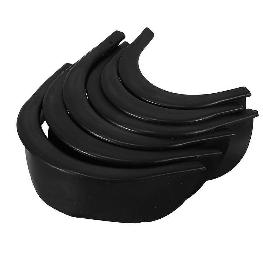 Billiard Hole Liners Gameplay Enhancement Nonslip Surface Pool Table Pockets 4.3X2X2in 6Pcs