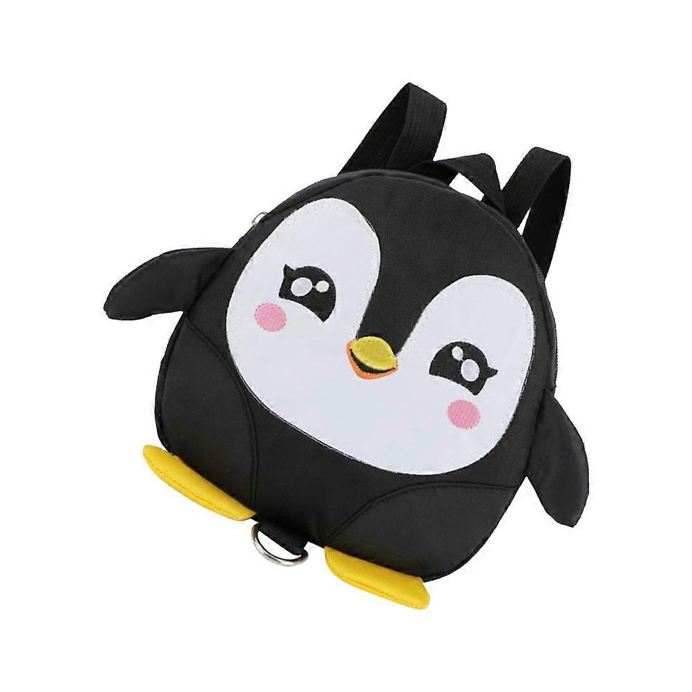 Penguin Shape Kid School Bag Waterproof Dustproof Storage Childrens Backpack 1Pack