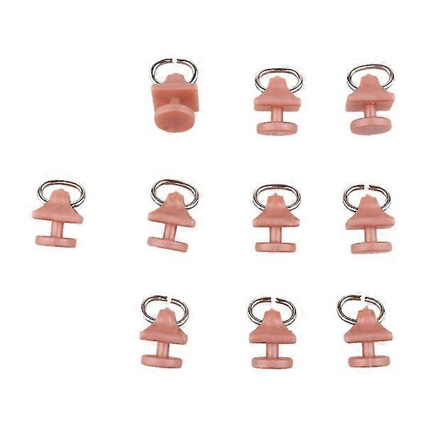 10 pcs Curtain Rail Gliders Track Sliding Roller Runners Hook Ceiling Mounts