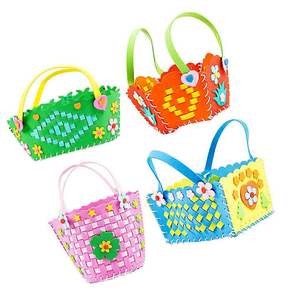 Fancy Basket Toy Made of Non Woven Fabric for Kids Playing Assorted Color