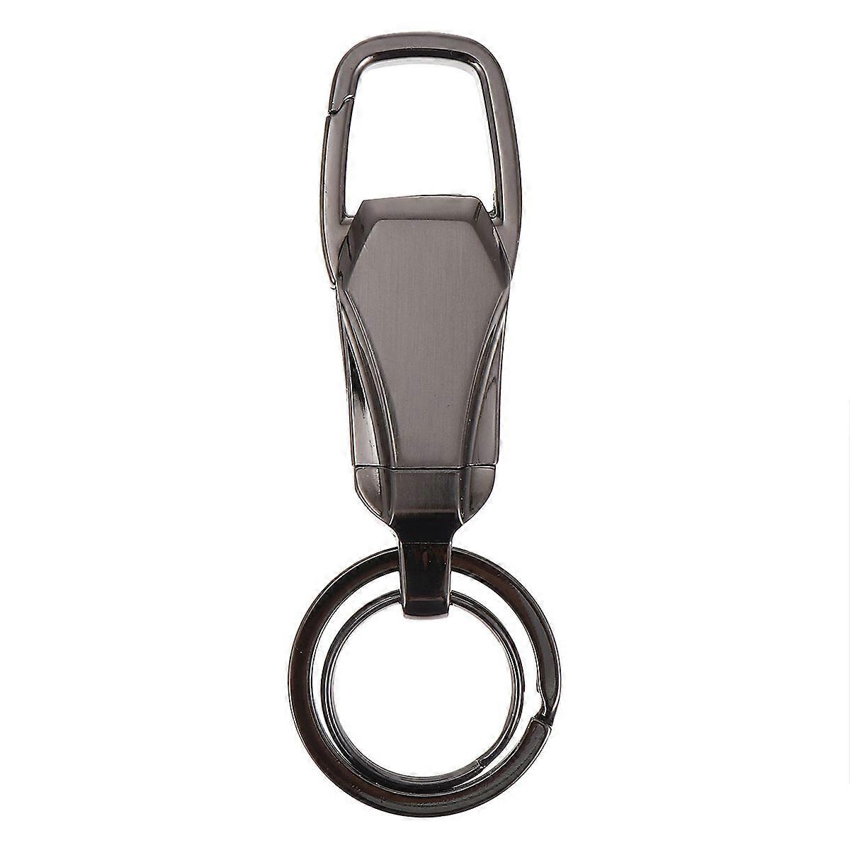 Zinc Alloy Key Buckle Multipurpose Holder for Phone and Keys Easy to Carry Black 1 Pc