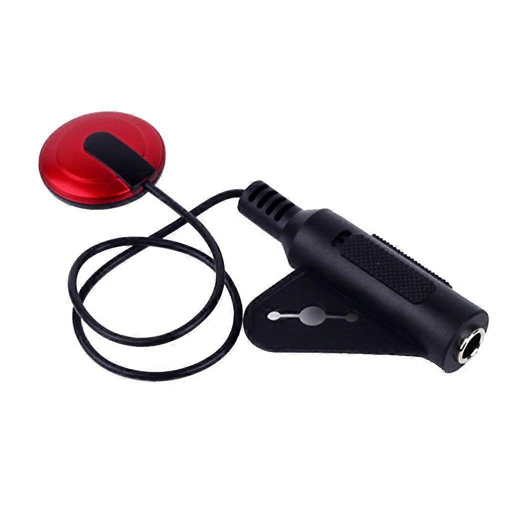 Piezo Pickup for Acoustic Instruments – Guitar, Violin, Banjo, Mandolin, Ukulele – High-Quality Sound, Easy Installation