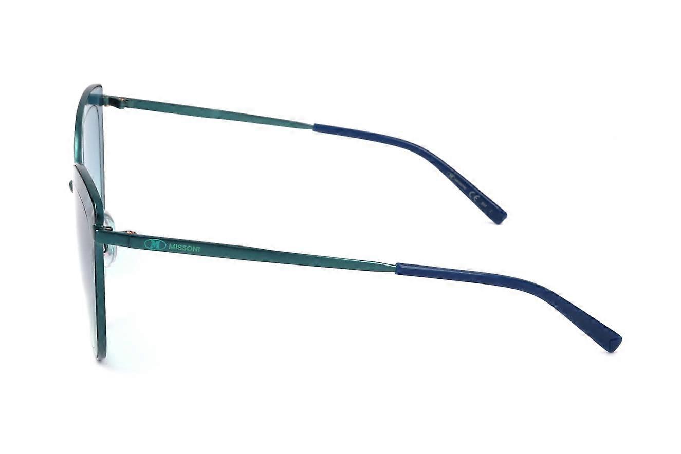 Lunettes De Soleil Missoni MMI 0019/S - Monture Bleue Azur, UV400, Femme