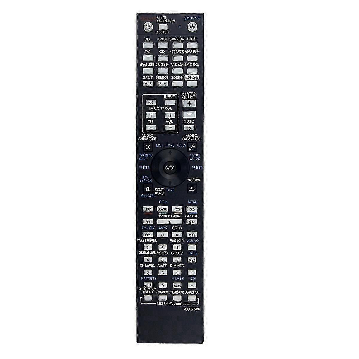استبدل جهاز التحكم عن بعد AXD7596 لجهاز التحكم عن بعد Pioneer AXD7725 VSX-72TXV AXD7539 AXD7540 SC-27 VSX-1020-K VSX-11