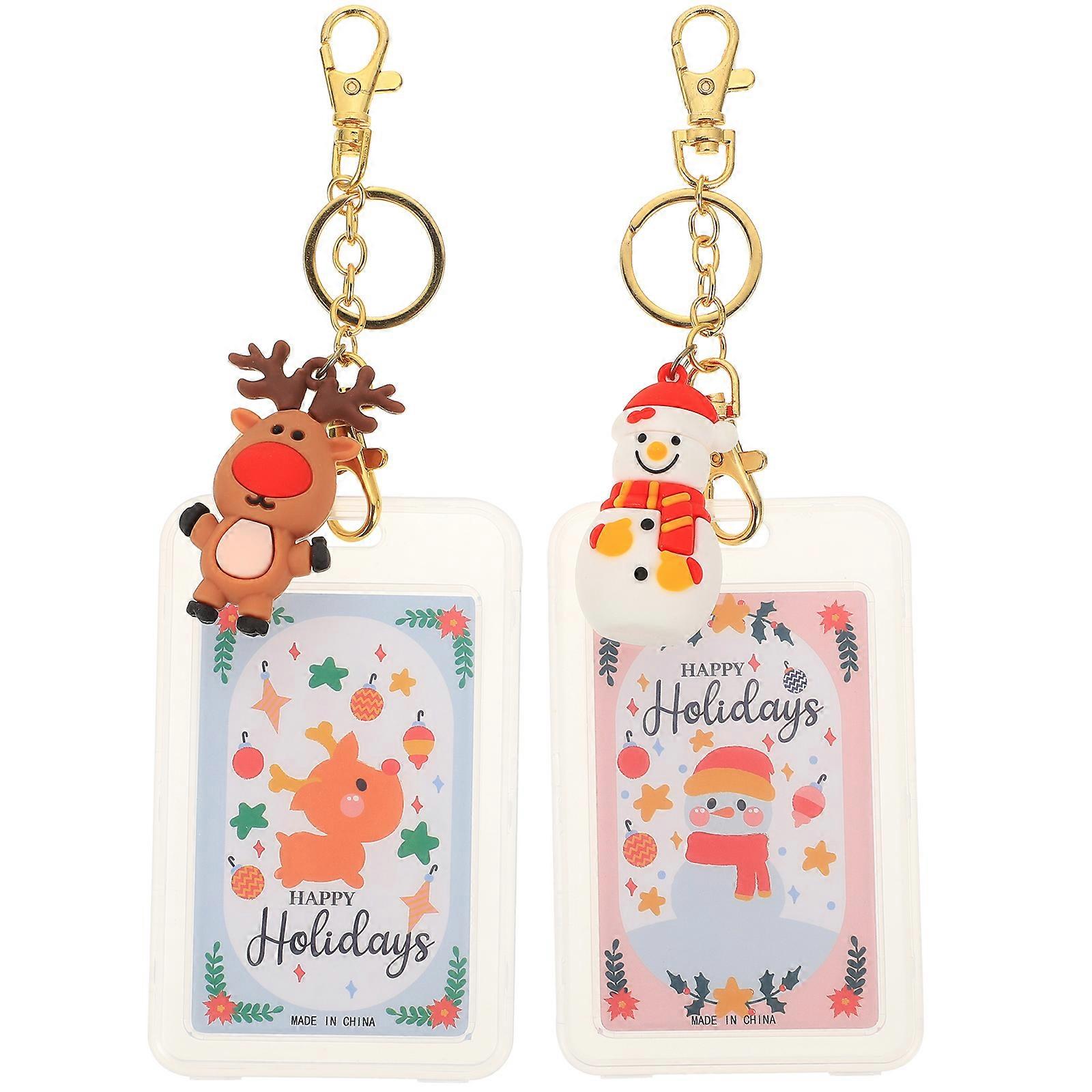 Card Sleeve Holder 2Pack Sturdy Badge Protector For Nurses And Doctors 22.5x7x2.5cm Practical Design For Professional Occasions