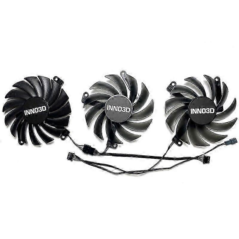 For Inno3d Geforce Rtx4070 4070ti X3 Oc Graphics Card Replacement Fan Cf-12910s Cf-12915s