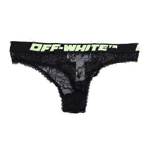 Off White Womens/Ladies Lace Thong