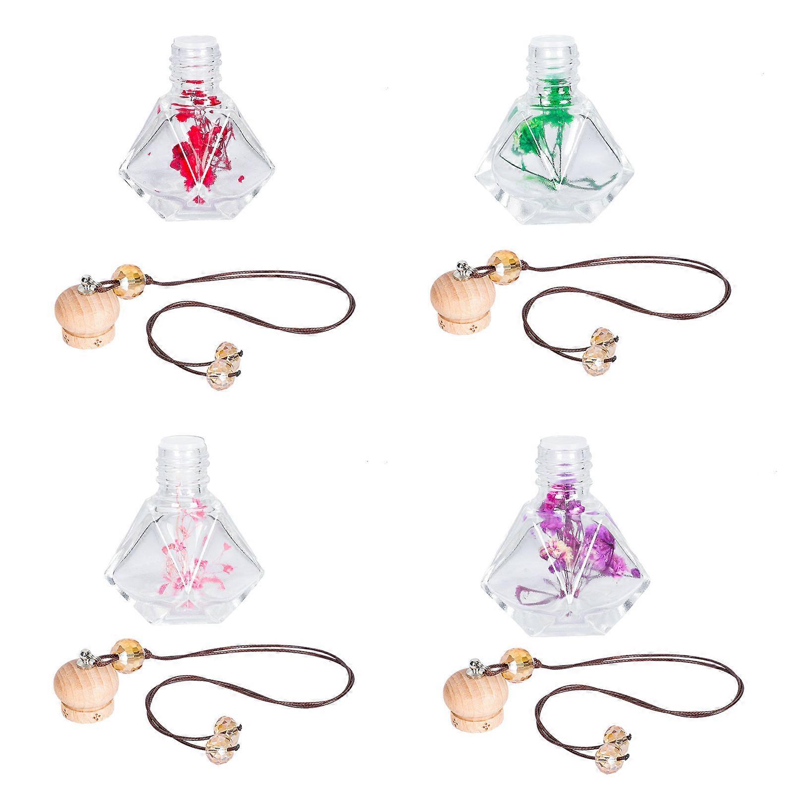 Glass Bottle Car Ornament for Essential Oil Aroma