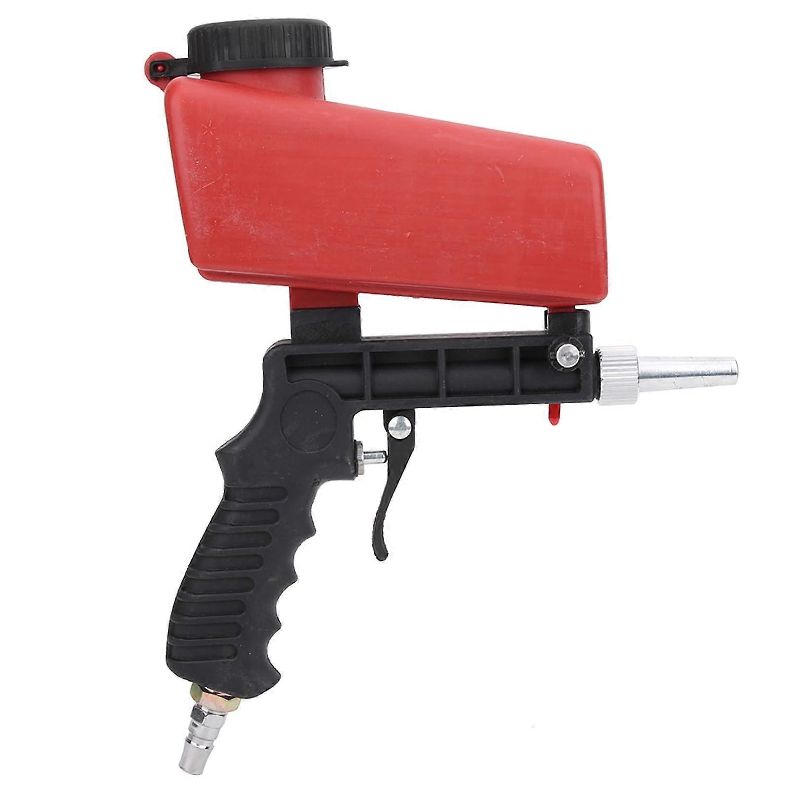 Mini Handheld Pneumatic Sand Blasting Gun - Portable Sand Blaster for Metal Rust Removal, Surface Prep, DIY Projects