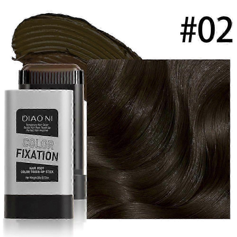 Long Lasting Hair Color Stick, Instant Hair Color Stick With Built-In Comb, Upgraded Waterproof And