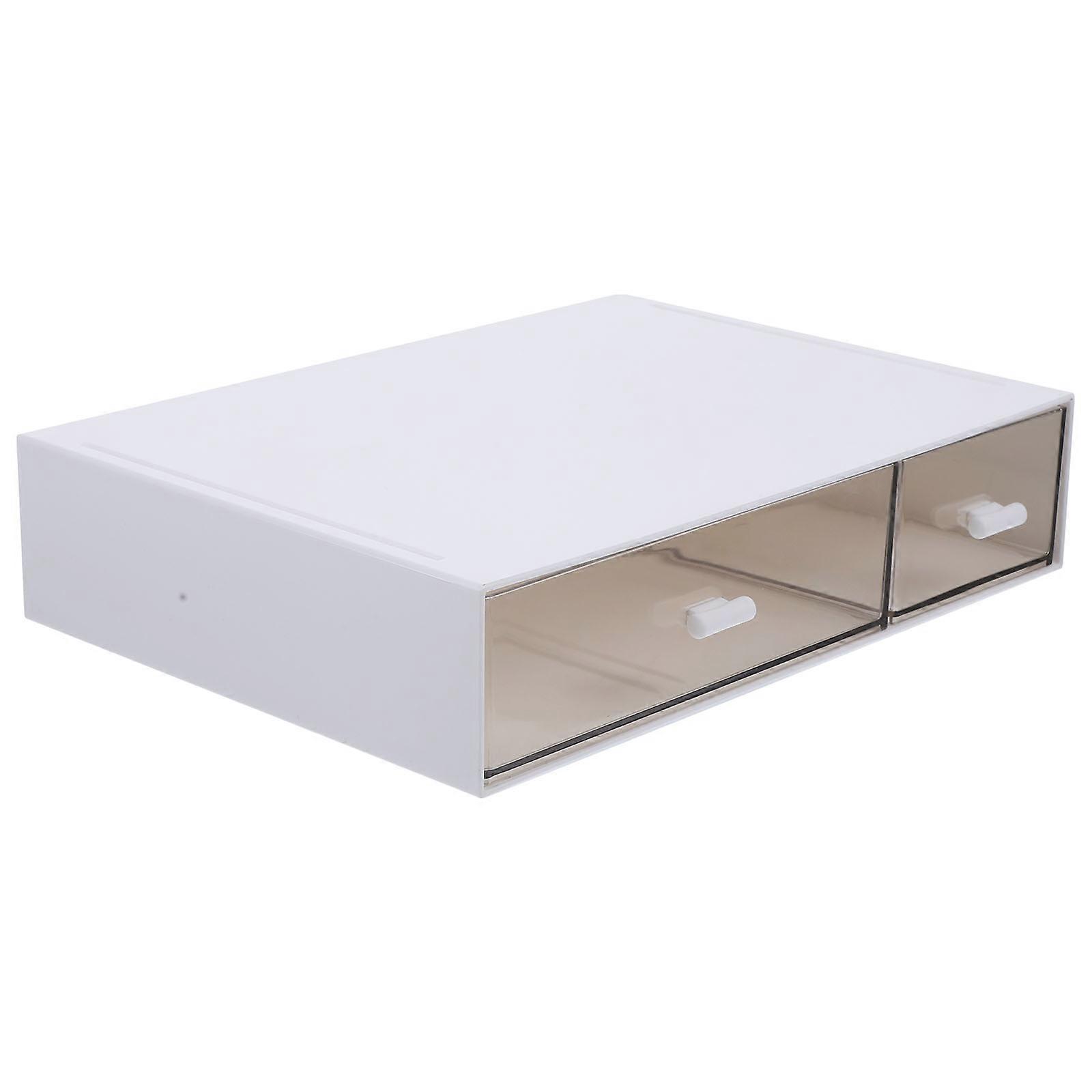 Lightweight Multi-Functional Cosmetic Holder For Home 9.1×6.5×2in Easy To Move Storage Box 1Set