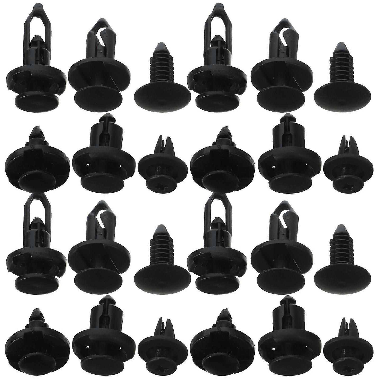 200pcs Car Bumper Retainer Clips Auto Fasteners for Mudguards, Bumpers, Side Skirts, Hoods – Durable Automotive Body Clips for Secure Attachment