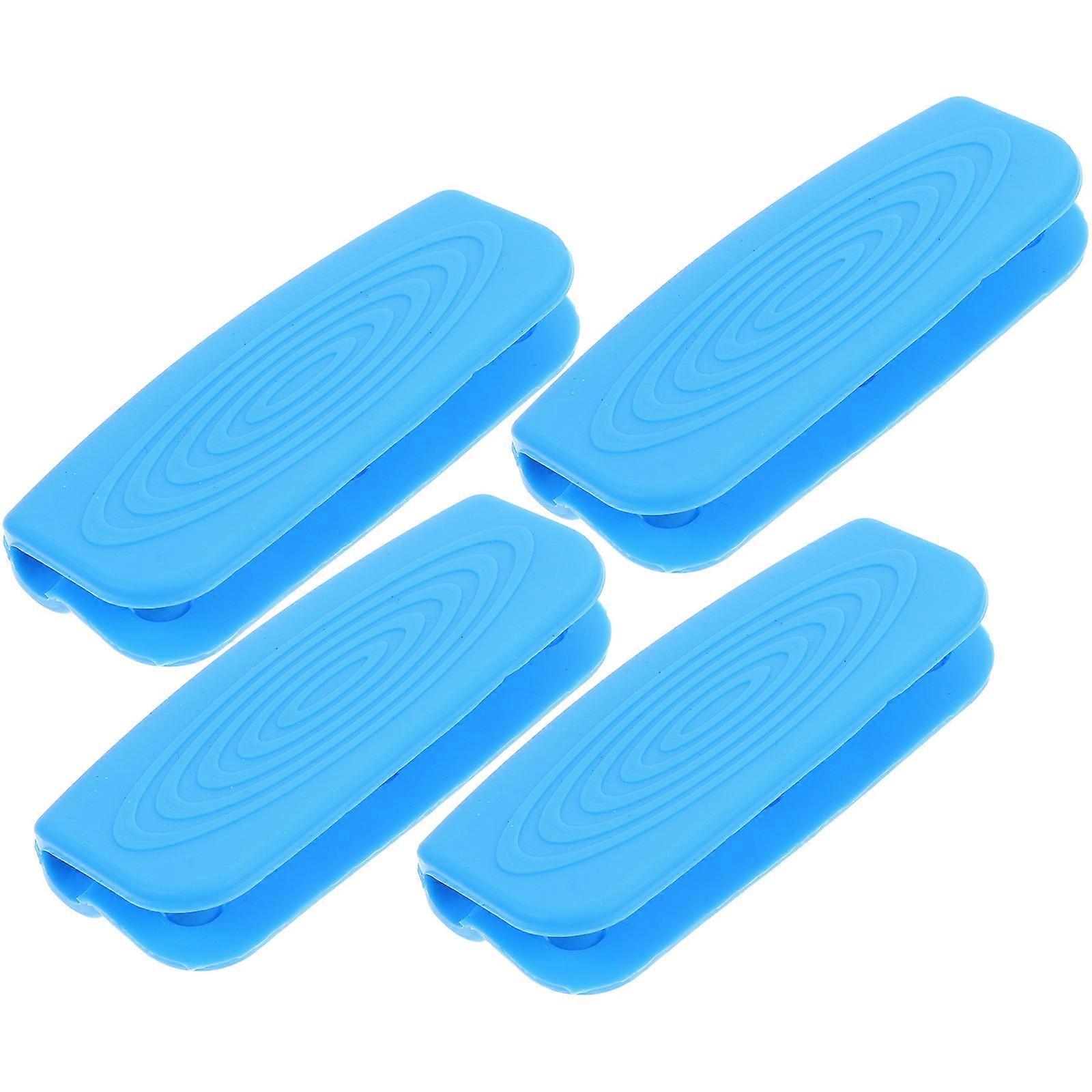 Heat Resistant Silicone Handle Covers (4pcs) – Non Slip Scald Protection for Cast Iron Pans and Kitchen Cookware, Easy to Use and Carry for Safe