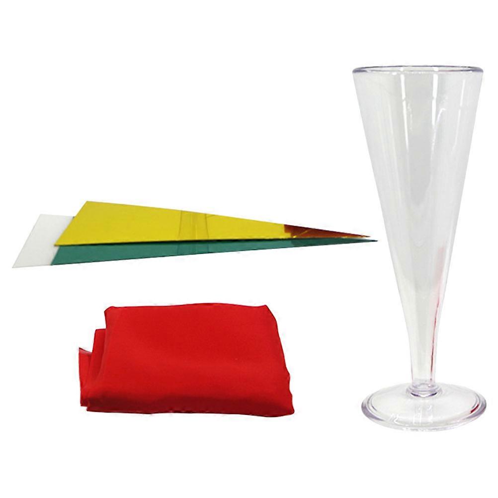 Color Changing Glass Cup 1 Set for Occasion Fun Assorted Color Prank Toy